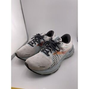 Brooks Adrenaline GTS 21 Shoes Womens Size 9 Gray White Running Stability 120329